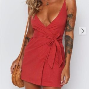 Lorient Linen Dress from Beginning Boutique